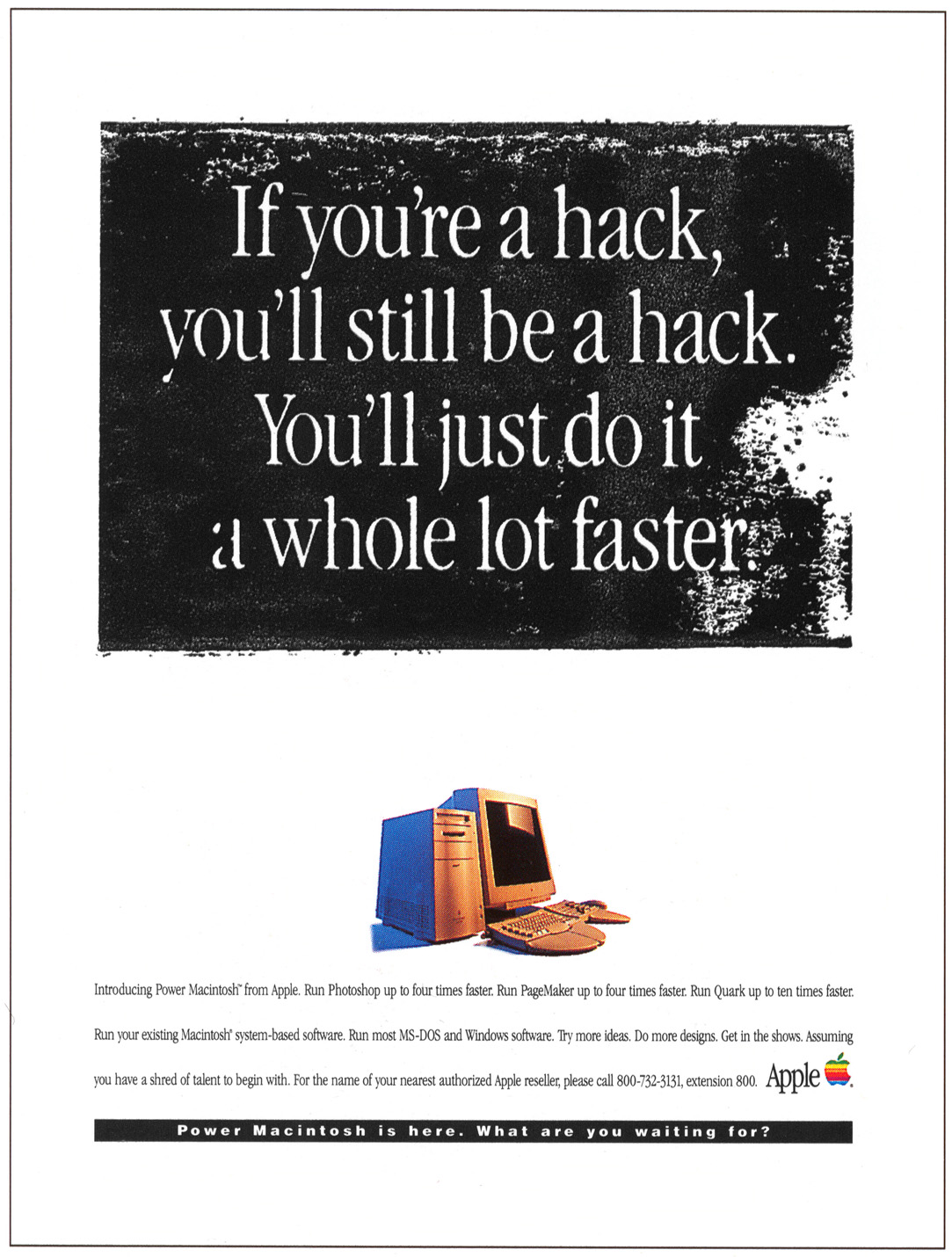 Power Macintosh advertisement from 1994