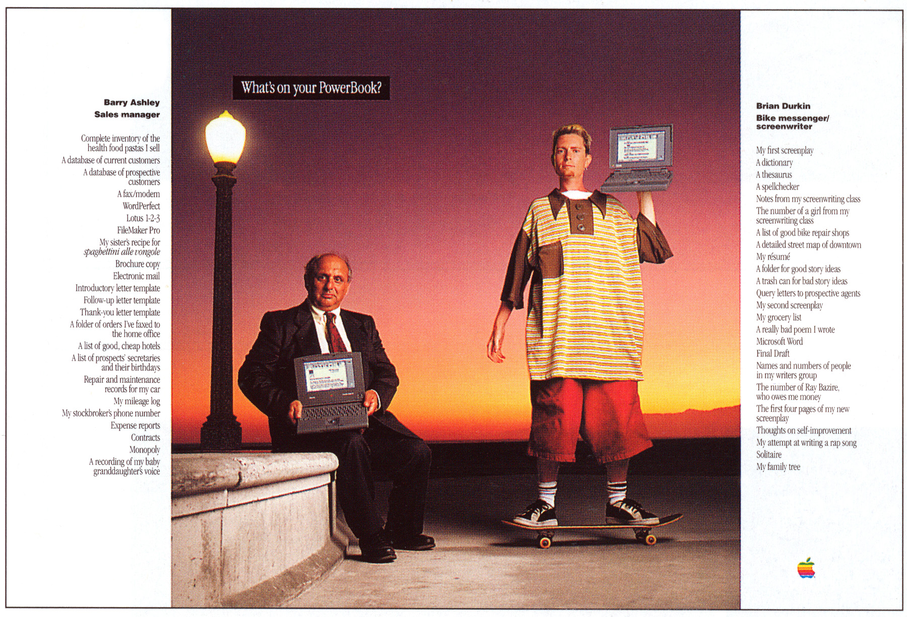 PowerBook advertisement from 1994