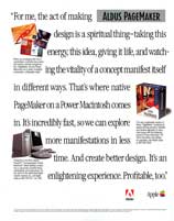 Power Macintosh and PageMaker advertisement from 1994 (page 2)