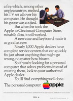 Apple computer stores advertisement from Personal Computing 10/81 (page 2)