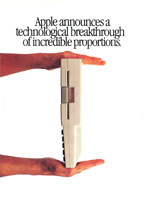 Apple IIc advertisement from Personal Computing 4/1984 (page 1)