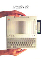 Apple IIc advertisement from Personal Computing 4/1984 (page 2)