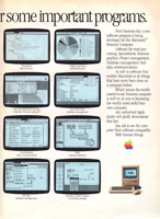 Macintosh software advertisement from Personal Computing 11/1984 (page 2)