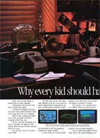 Apple IIc advertisement from Personal Computing 1/1985 (page 1)