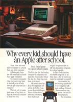 Apple IIc advertisement from Personal Computing 11/1985 (page 1)