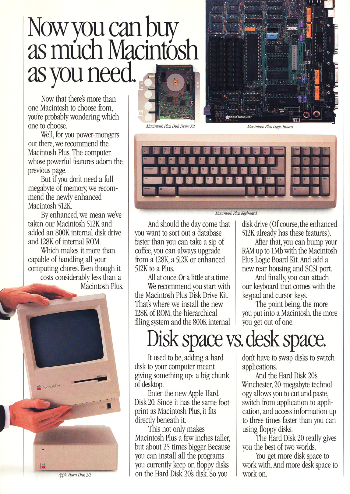 “Inside Apple” vol. 2, no. 2 insert from Personal Computing 6/1986 (page 2)