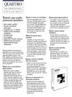 Quattro leaflet (page 1)