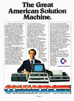 Commodore advertisement from Personal Computing 6/81