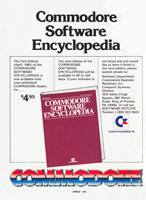 Commodore Software Encyclopedia advertisement from Personal Computing 9/81