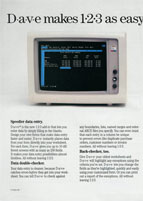 D·a·v·e· advertisement from Personal Computing 10/87 (page 1)