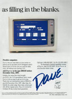 D·a·v·e· advertisement from Personal Computing 10/87 (page 2)