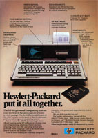 HP-85 advertisement from Personal Computing 2/82