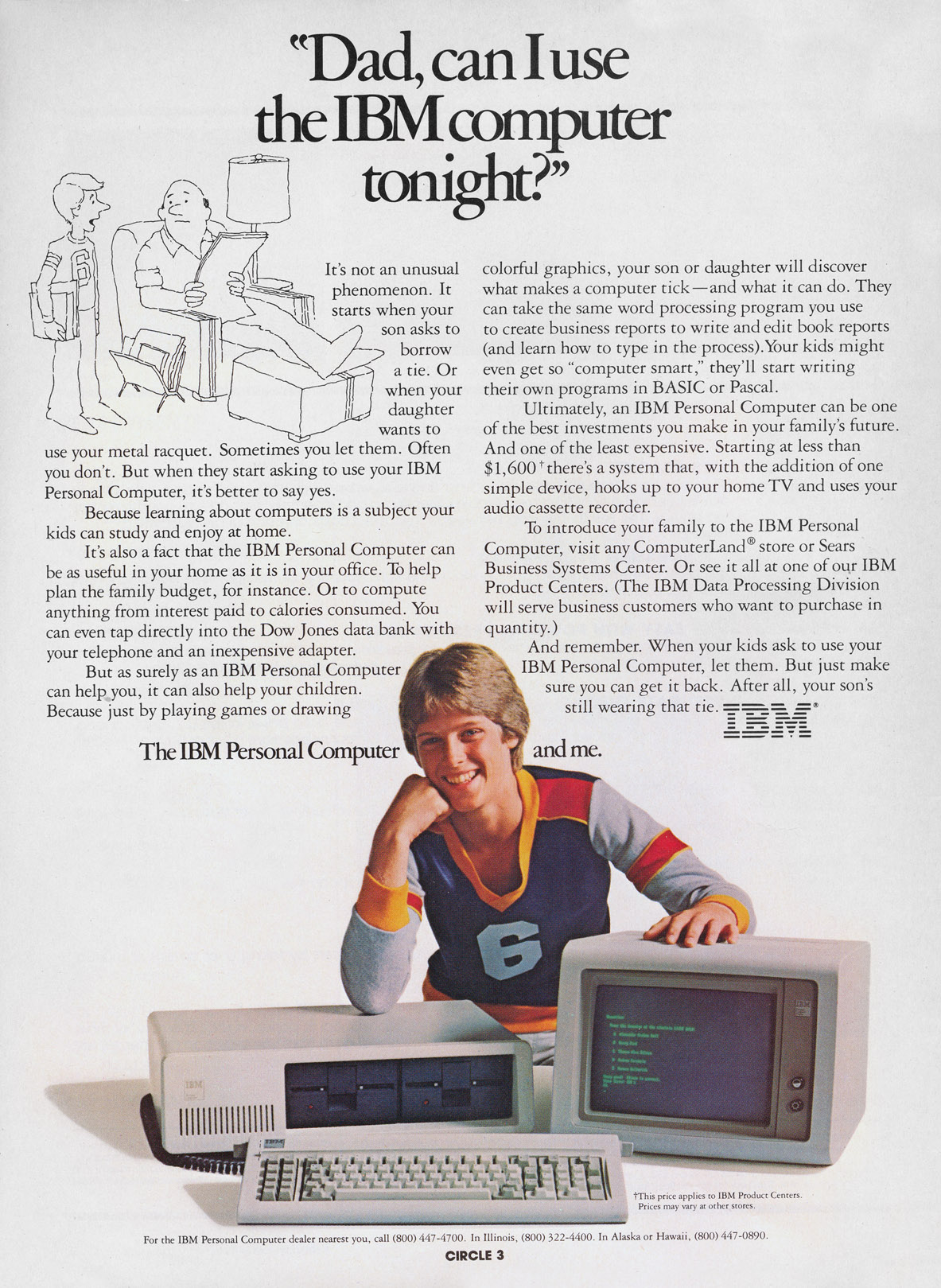 IBM PC advertisement from Personal Computing 2/82