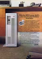 IBM System/36 advertisement from Byte 9/86