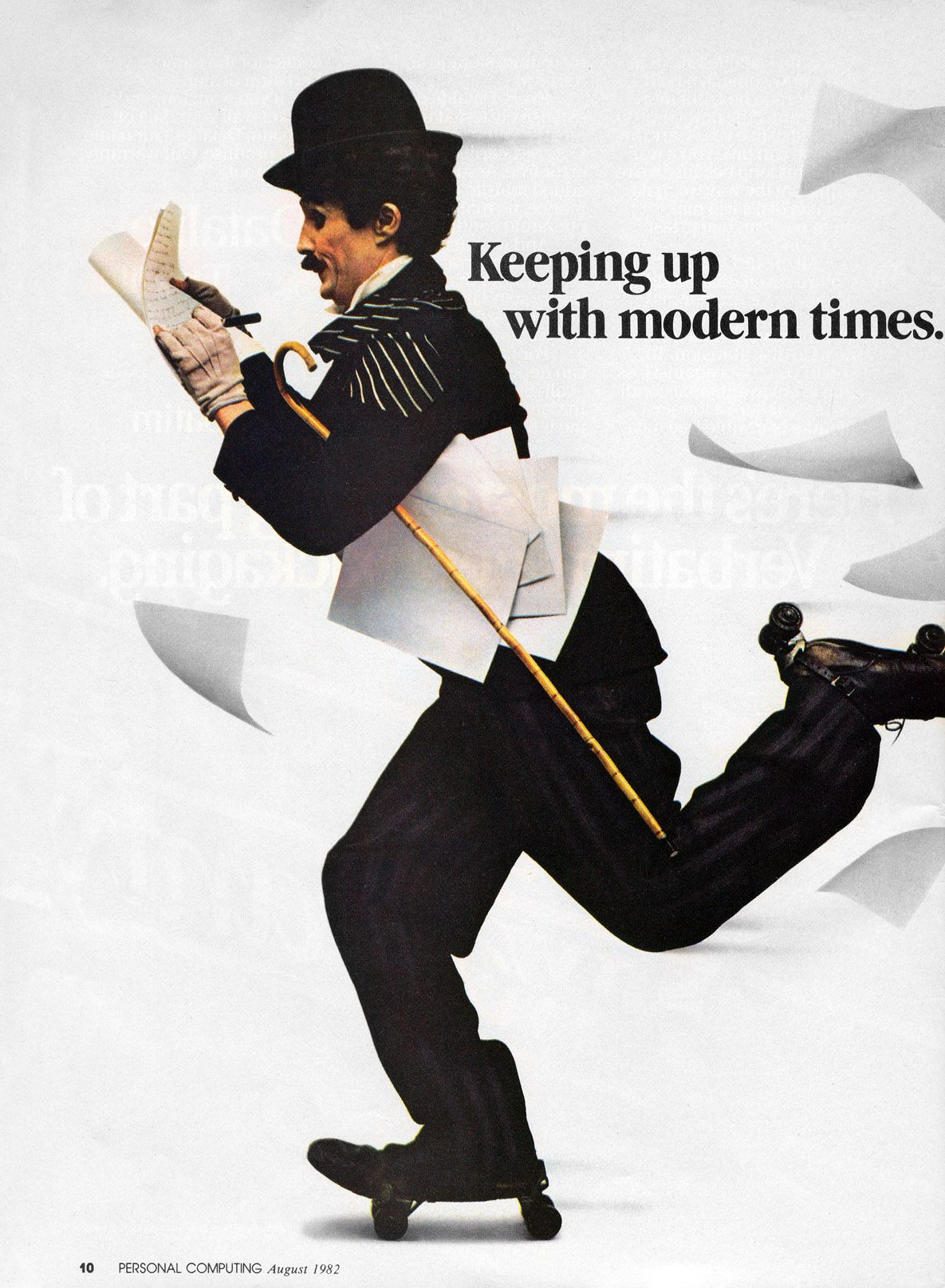 IBM PC advertisement from Personal Computing 2/82 (page 1)