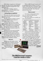 IBM PC advertisement from Personal Computing 2/82 (page 2)