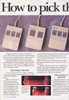 Logitech HiREZ Mouse advertisement from Byte 7/88 (page 2)