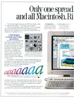 Lotus 1-2-3 for Macintosh advertisement from Macworld 3/92 (page 1)