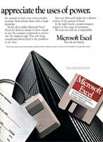 Excel for Macintosh advertisement from Personal Computing 11/85 (page 2)