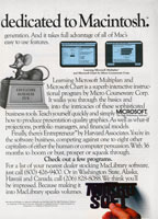 Microsoft programming languages advertisement from Personal Computing 6/85 (page 1)