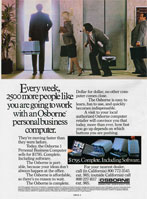 Osborne 1 advertisement from Personal Computing 8/82