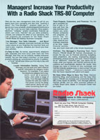 TRS-80 advertisement from Personal Computing 4/82