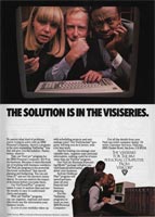 VisiSeries advertisement from Byte 1/83