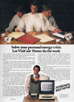 VisiCalc advertisement from Personal Computing 9/79