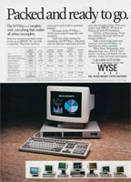 WYSEpc+ advertisement from Personal Computing 11/86