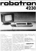 Robotron 4230 advertisement, Informatyka 10/79