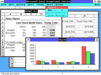 First PC Excel version (running under Windows 2.0) 