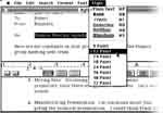 Figure 3: The Mac Write word-processing program