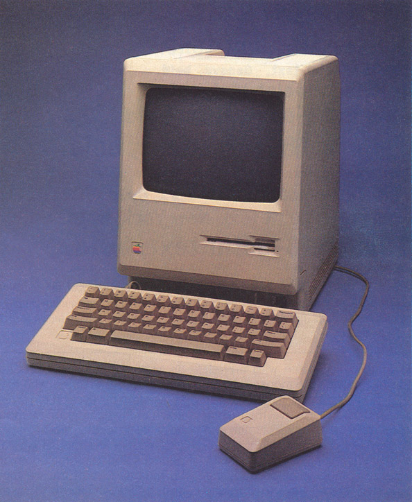 Photo 1: The Apple Macintosh computer