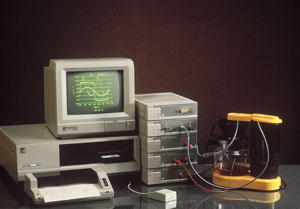 The Mazovia computer with temperature-measuring interface