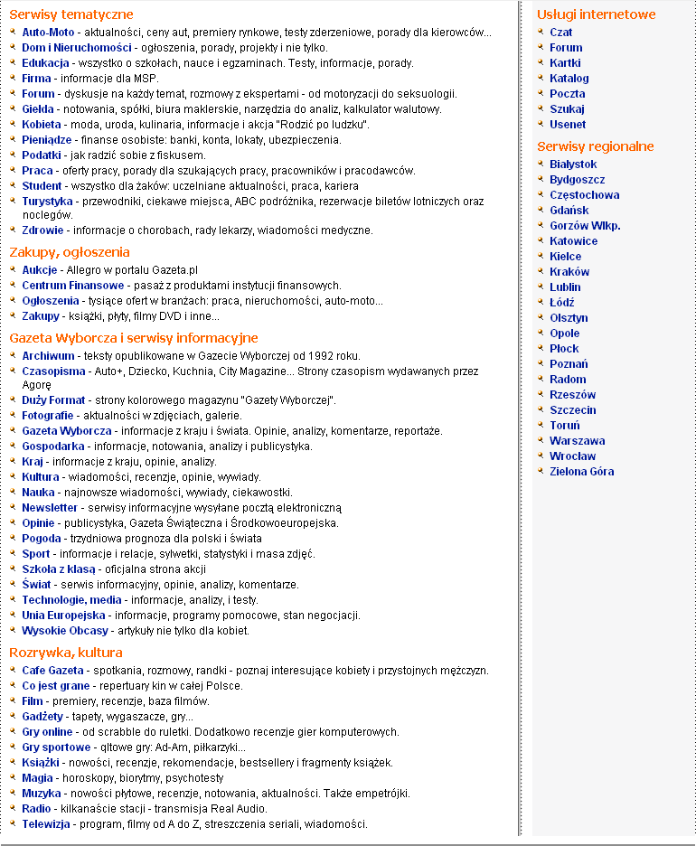 Nice looking and usable sitemap – no major complaints here