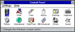 Control Panel in Windows 3.1