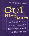 “GUI Bloopers” book cover