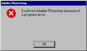 Error message box