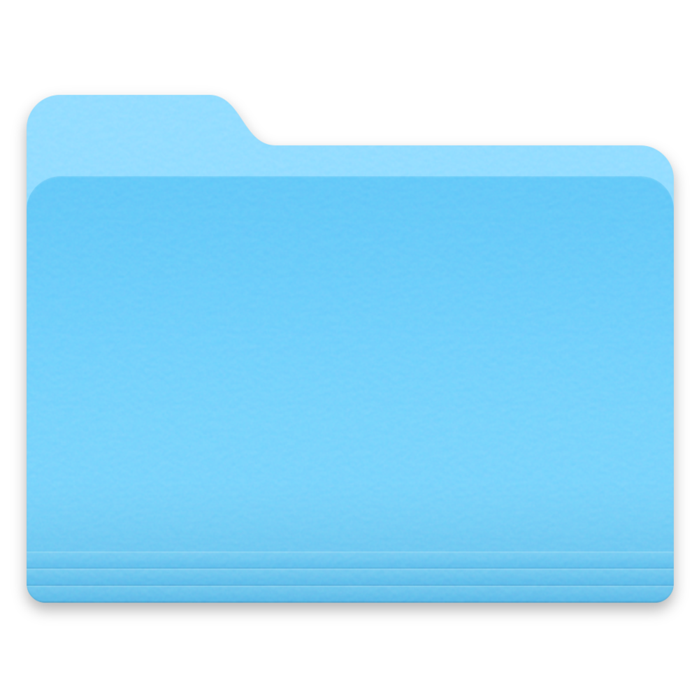 Folder icon, macOS 15