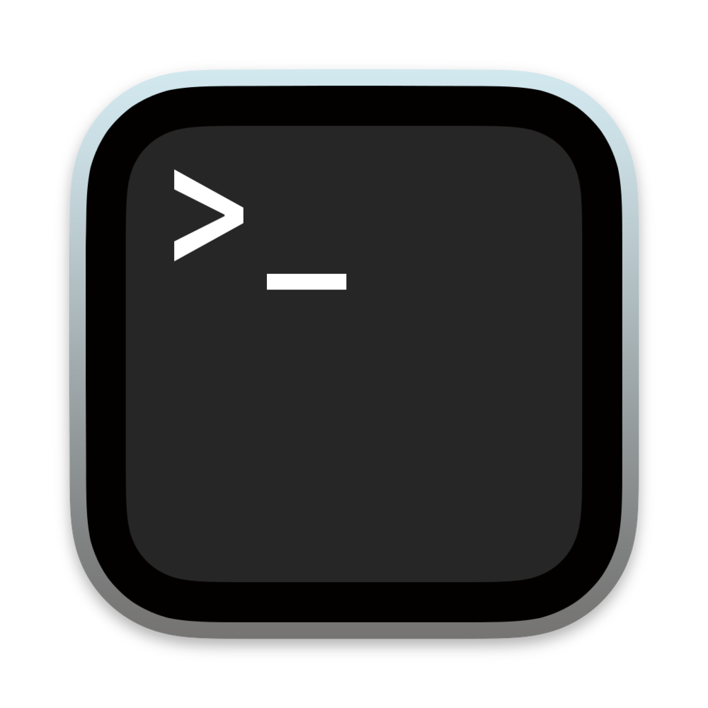 Terminal icon, macOS 15