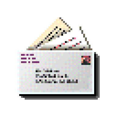 Mail client icon, OPENSTEP 4.2