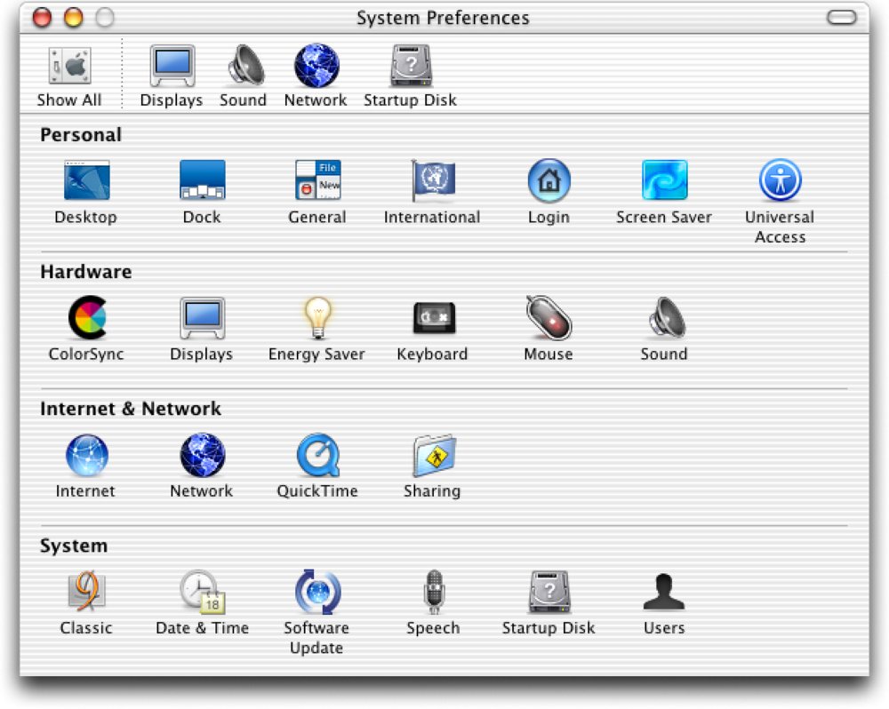 Mac OS X 10.1