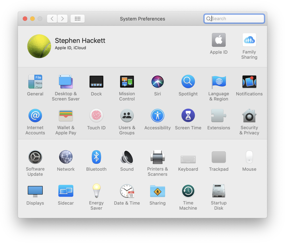macOS 10.15