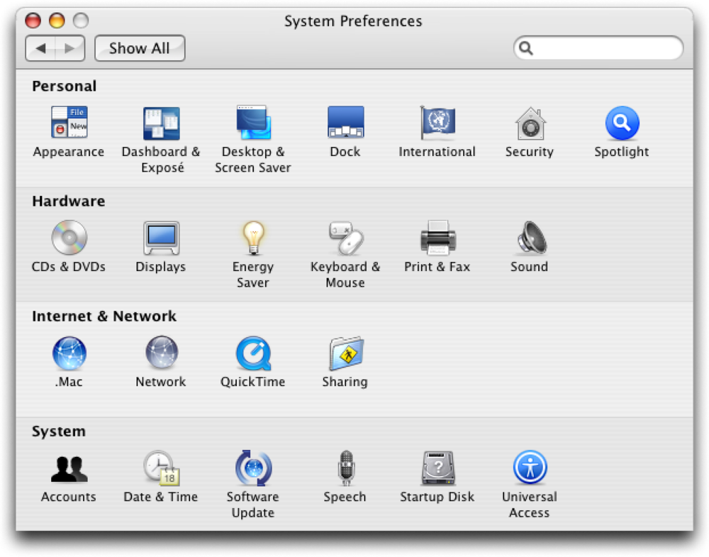 Mac OS X 10.4