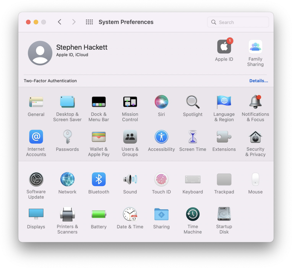 macOS 12