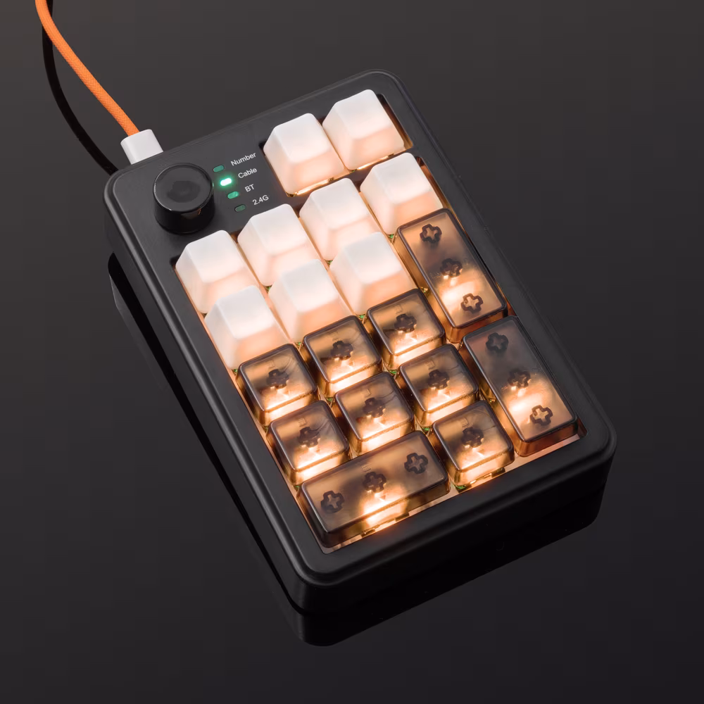 Eweadn NK20 with RAMA Grid keycaps and Cerakey ceramic keycaps